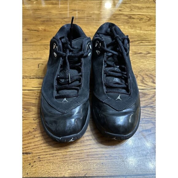 Rare NIKE JORDAN TEAM REIGN XXIX.II LOW Black/Silver 332124-001 Size 8 - Picture 2 of 8